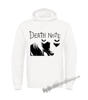 DEATH NOTE - Logo And Portrait - biela pánska mikina