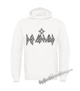 DEF LEPPARD - Logo 2 - biela pánska mikina