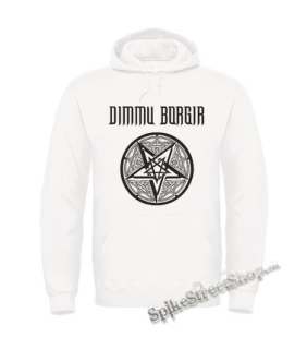 DIMMU BORGIR - Pentagram - biela pánska mikina