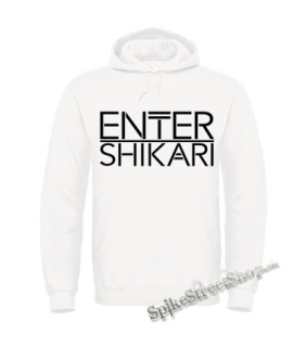 ENTER SHIKARI - Logo - biela pánska mikina