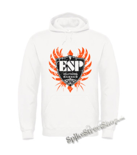 ESP - Guitars, Basses - biela pánska mikina