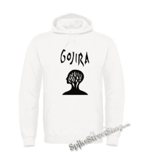 GOJIRA - Crest - biela pánska mikina