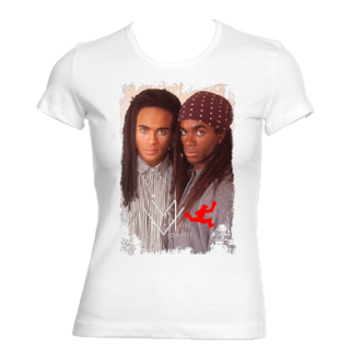 MILLI VANILLI - Portrait - biele dámske tričko