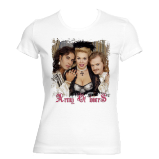 ARMY OF LOVERS - Portrait - biele dámske tričko