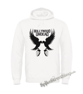 HOLLYWOOD UNDEAD - Doves - biela pánska mikina