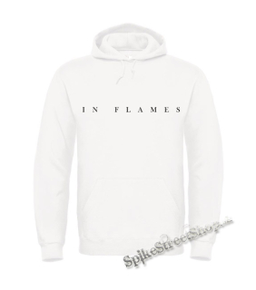 IN FLAMES - Plan Logo - biela pánska mikina