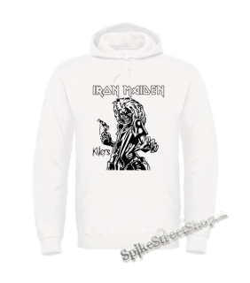 IRON MAIDEN - Killers - biela pánska mikina