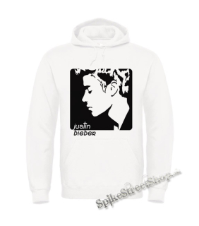 JUSTIN BIEBER - Portrait - biela pánska mikina