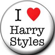 ONE DIRECTION - I Love Harry Styles - odznak
