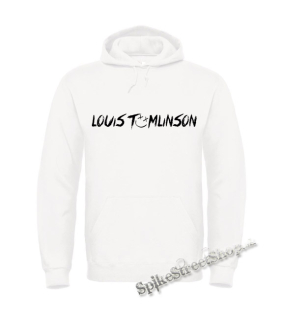 LOUIS TOMLINSON - Logo Smile - biela pánska mikina