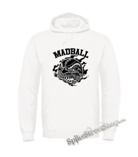 MADBALL - NYHC - biela pánska mikina