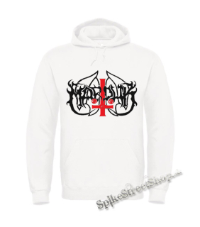 MARDUK - Red Cross Logo - biela pánska mikina