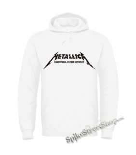 METALLICA - Hardwired To Self Destruct - biela pánska mikina