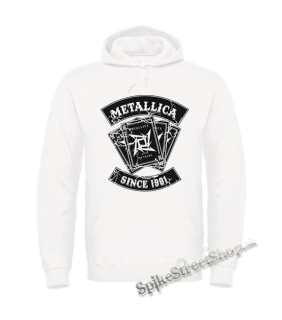 METALLICA - Since 1981 - biela pánska mikina