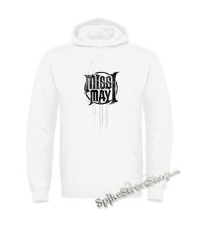 MISS MAY I - Logo - biela pánska mikina