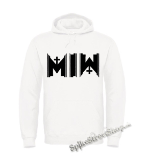 MOTIONLESS IN WHITE - Cemetery Logo - biela pánska mikina