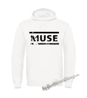 MUSE - Crash Logo - biela pánska mikina