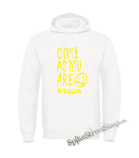 NIRVANA - Come As You Are - biela pánska mikina