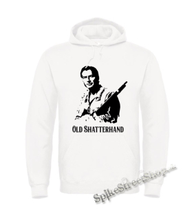 OLD SHATTERHAND - biela pánska mikina