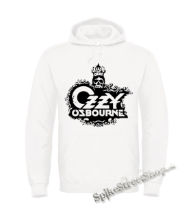 OZZY OSBOURNE - Logo - biela pánska mikina