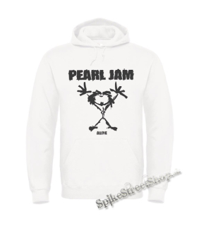 PEARL JAM - Alive - biela pánska mikina