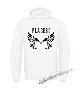 PLACEBO - Wings Logo - biela pánska mikina
