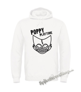 POPPY PLAYTIME - Logo Teeth Smile - biela pánska mikina