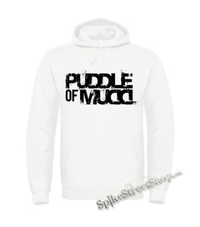 PUDDLE OF MUDD - Logo - biela pánska mikina
