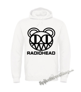 RADIOHEAD - Logo - biela pánska mikina