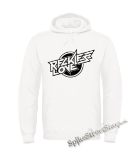 RECKLESS LOVE - Logo - biela pánska mikina