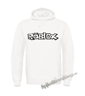ROBLOX - Logo - biela pánska mikina
