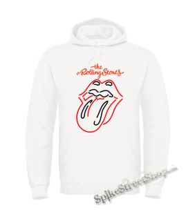 ROLLING STONES - Custom Tongue - biela pánska mikina