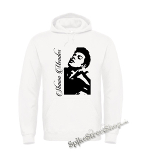 SHAWN MENDES - Logo And Portrait - biela pánska mikina