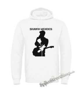 SHAWN MENDES - Rose Portrait - biela pánska mikina