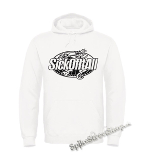 SICK OF IT ALL - Logo Dragon - biela pánska mikina