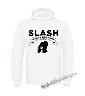 SLASH - Conspirators - biela pánska mikina