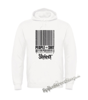 SLIPKNOT - People Shit - biela pánska mikina