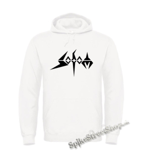 SODOM - Logo - biela pánska mikina