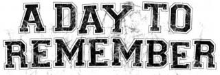 Samolepka A DAY TO REMEMBER - Logo