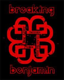 Samolepka BREAKING BENJAMIN - Red Logo