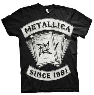 METALLICA - Dealer - Since 1981 - čierne pánske tričko