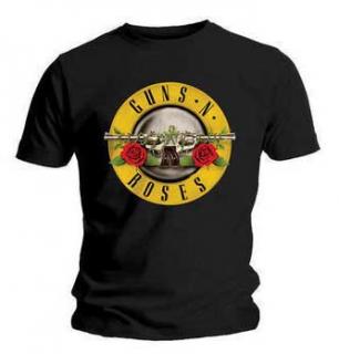 GUNS N ROSES - Classic Logo - pánske tričko (-20%=AKCIA)