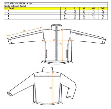 Pánska bunda SOFTSHELL JACKET - ROZMERY v SpikeStreetShop.sk