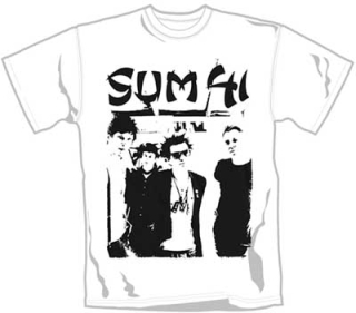 SUM 41 - Japanese - biele pánske tričko (-40%=Výpredaj)