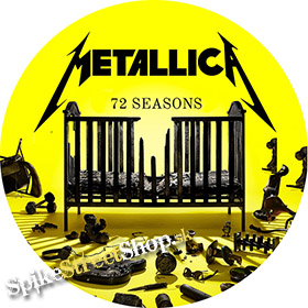 METALLICA - 72 Seasons - odznak