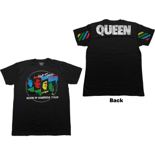 QUEEN - Hot Space Tour '82 - čierne pánske tričko