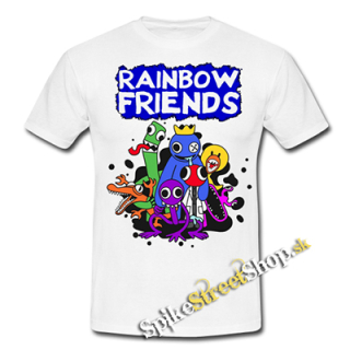 RAINBOW FRIENDS - Motive 3 - biele detské tričko