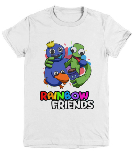 ROBLOX RAINBOW FRIENDS - Motive 6 - biele detské tričko