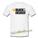 BLACK & DECKER - Logo - biele detské tričko