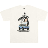 OLIVIA RODRIGO - Sour Airbrush - pieskové pánske tričko